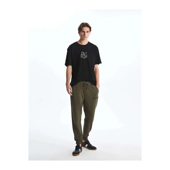 XSIDE Haki Standart Kalıp Erkek Jogger Eşofman Altı