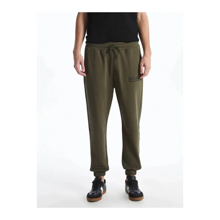 XSIDE Haki Standart Kalıp Erkek Jogger Eşofman Altı