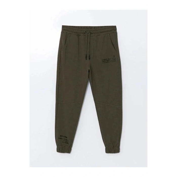 XSIDE Haki Standart Kalıp Erkek Jogger Eşofman Altı