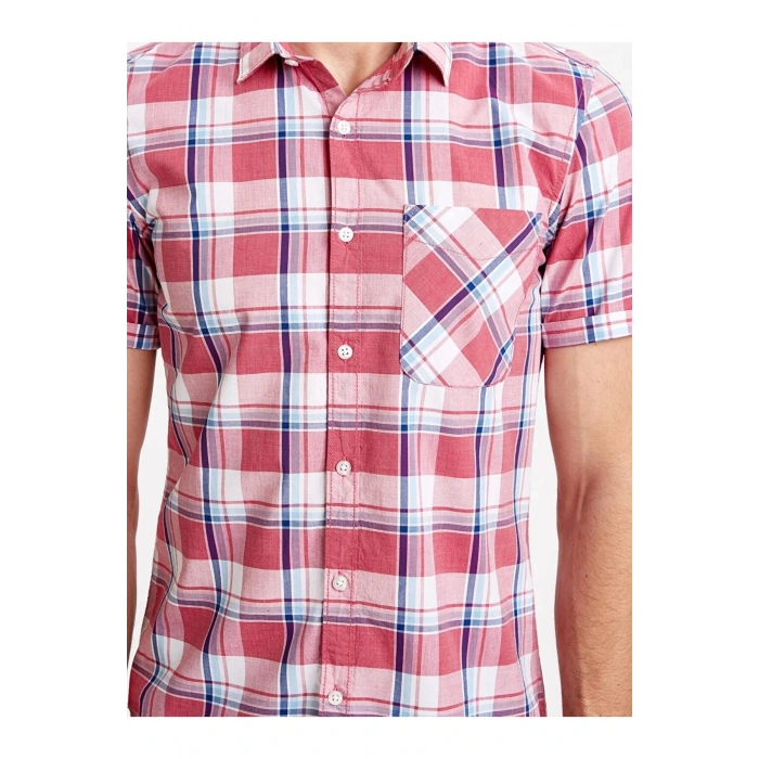 XSIDE Kirmizi Kırmızı Ekoseli Gömlek