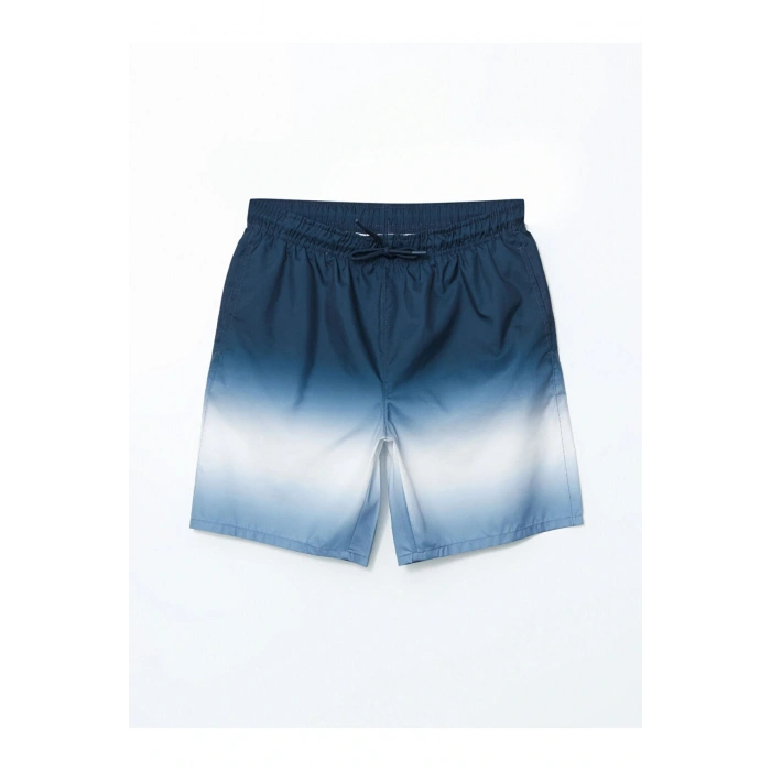 XSIDE Kısa Boy Desenli Erkek Deniz Şortu