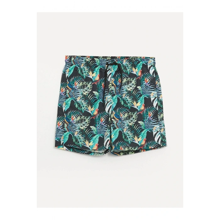 XSIDE Kısa Boy Desenli Erkek Deniz Şortu