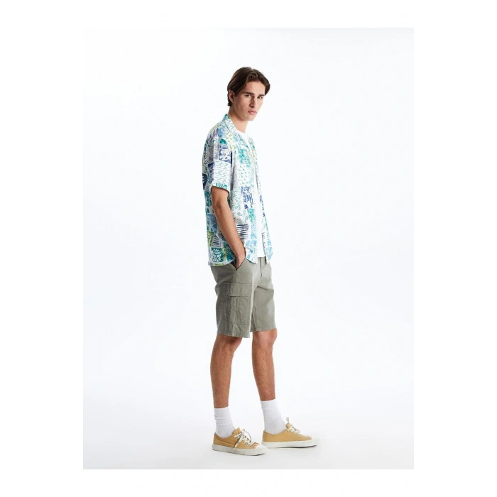 XSIDE Rahat Kalıp Erkek Kargo Şort (S5)