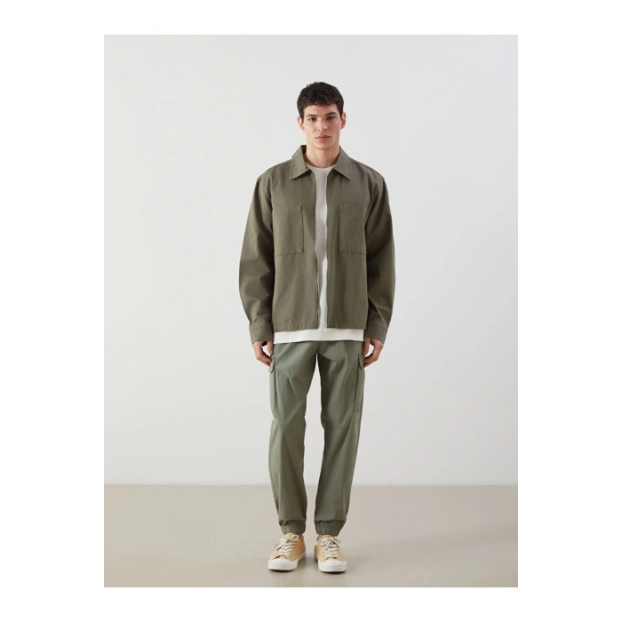 XSIDE Rahat Kalıp Uzun Kollu Erkek Gömlek Ceket