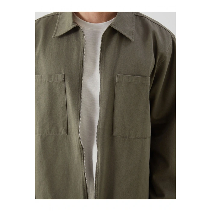 XSIDE Rahat Kalıp Uzun Kollu Erkek Gömlek Ceket