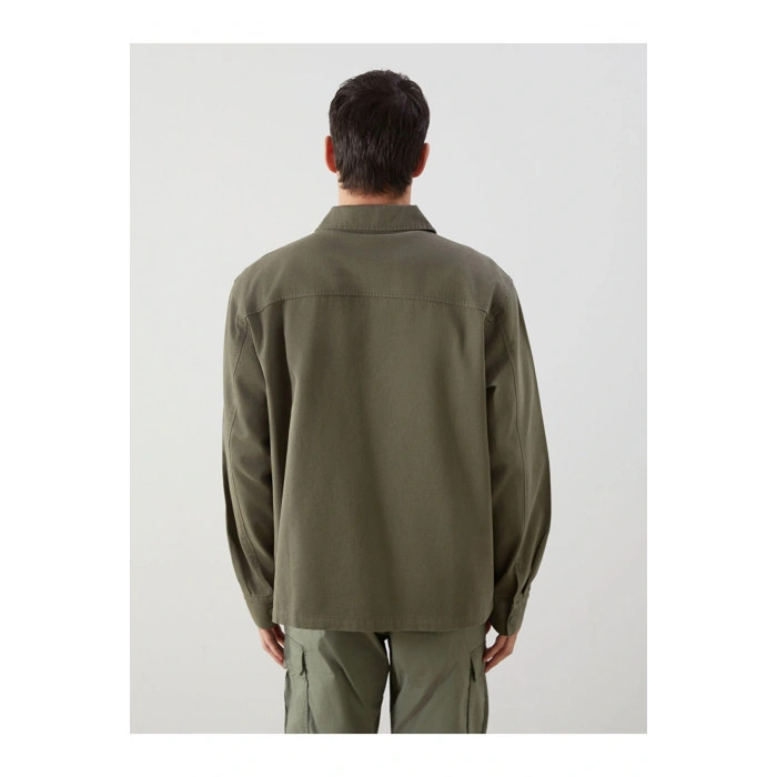 XSIDE Rahat Kalıp Uzun Kollu Erkek Gömlek Ceket