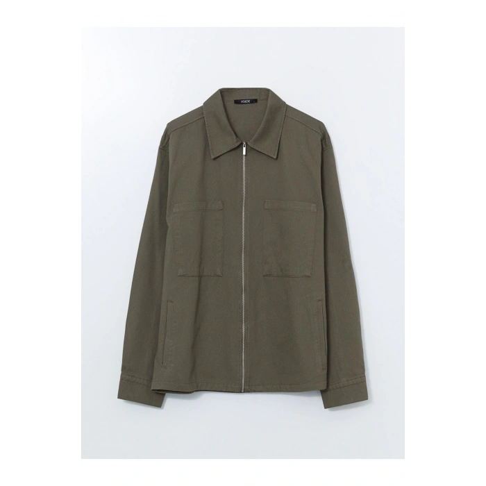 XSIDE Rahat Kalıp Uzun Kollu Erkek Gömlek Ceket