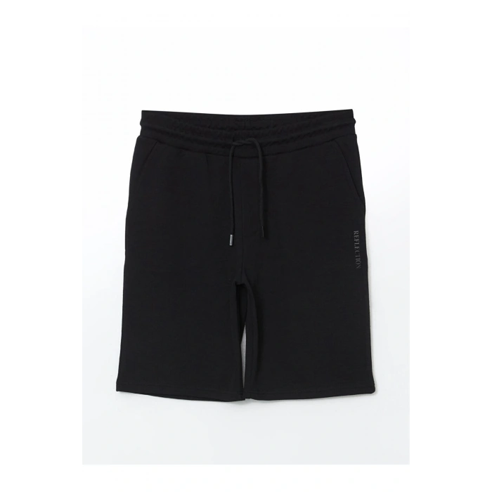 XSIDE Siyah Standart Kalıp Erkek Şort