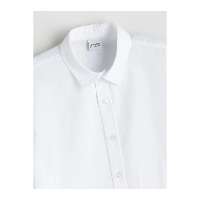 Yeni Sezon Basic Uzun Kollu Erkek Çocuk Gömlek