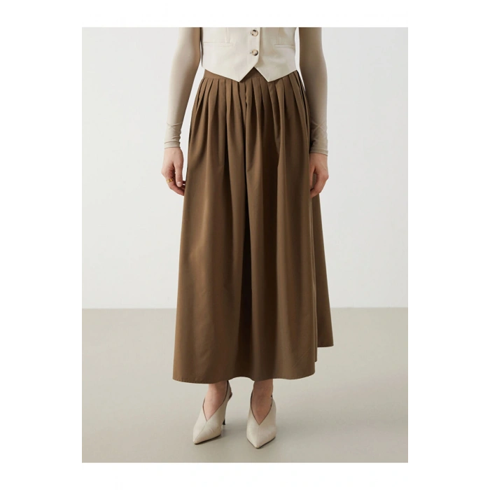 Yeni Sezon Loose Fit Kadin Klos Etek - S5KR79Z8