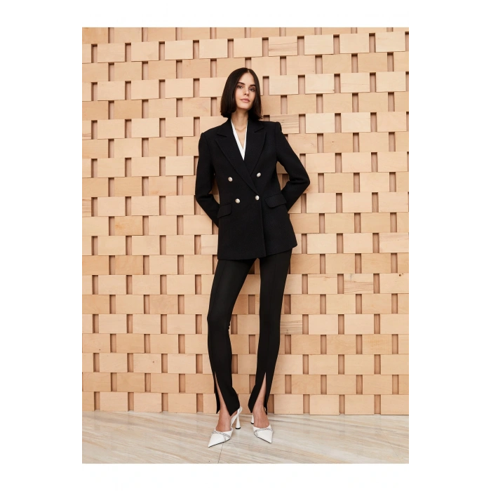 Yüksek Bel Ispanyol Paça Kadın Pantolon