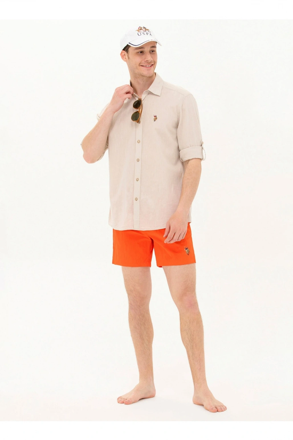 Turuncu Erkek T-shirt Blas23y