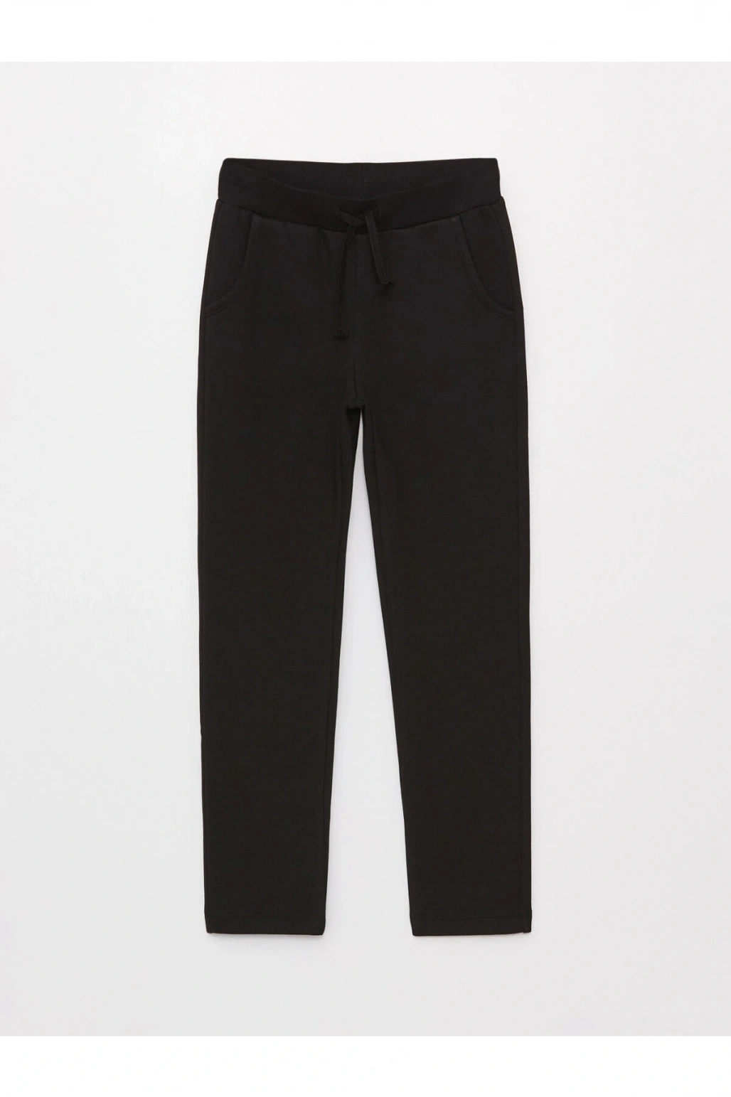 Beli Lastikli Basic Kız Çocuk Eşofman Altı