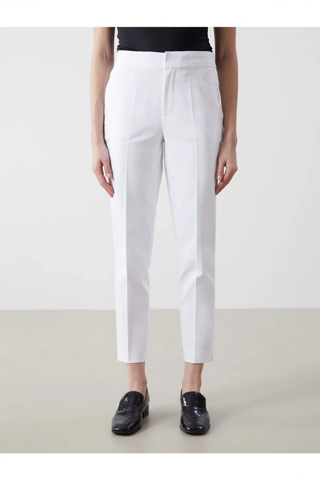 Beli Lastikli Dar Fit Kadın Pantolon