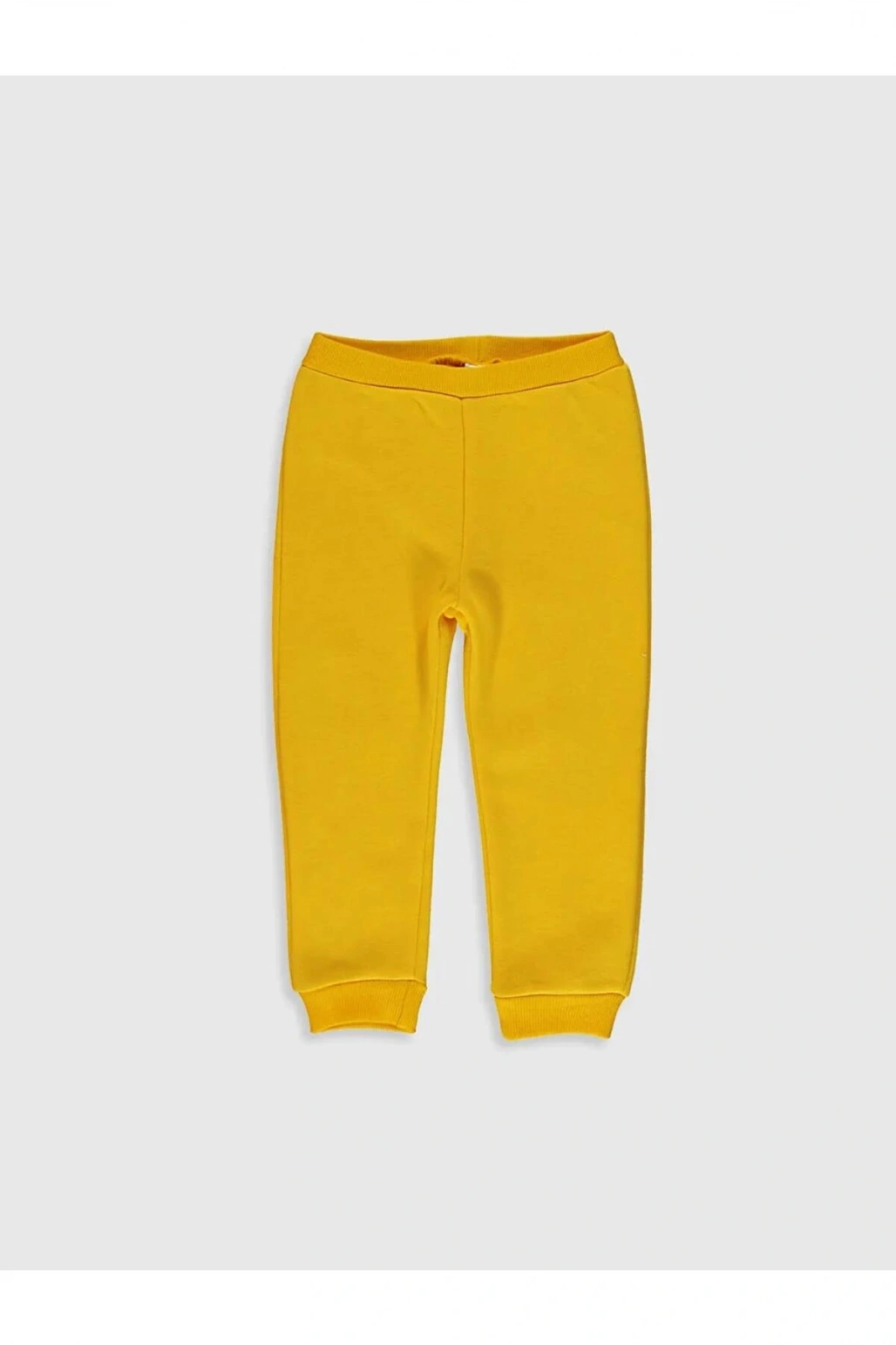 LCW baby Sarı Kız Bebek Jogger Eşofman Altı
