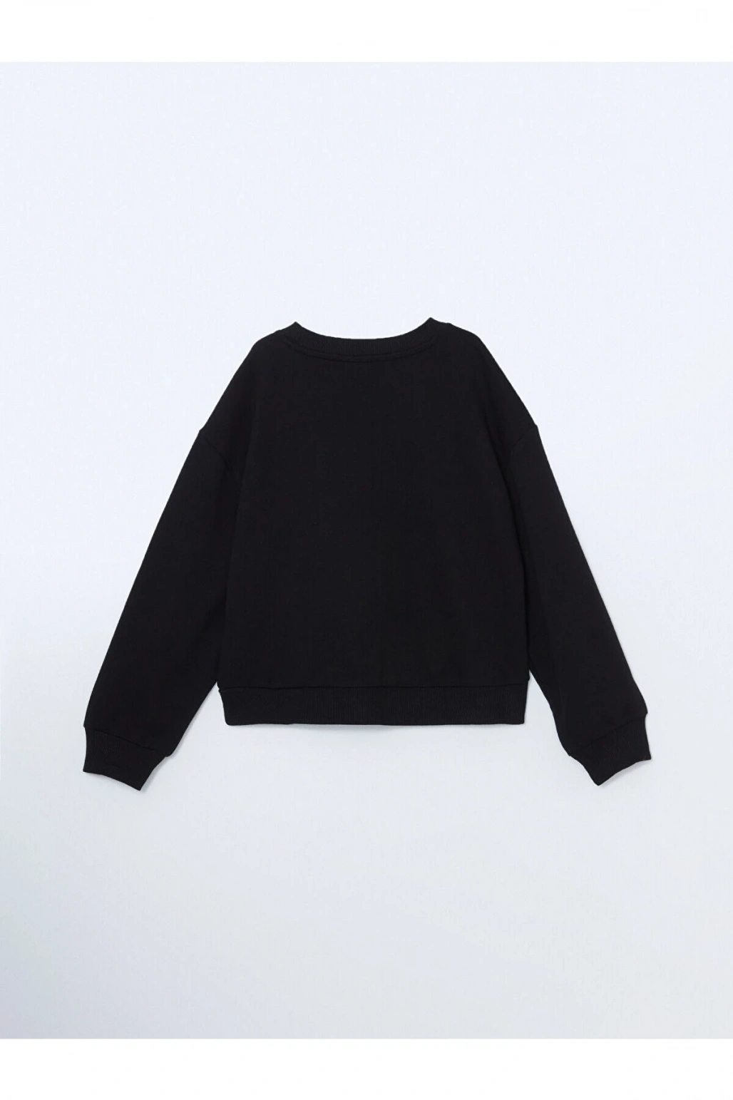 Lcw Bisiklet Yaka Kız Çocuk Sweatshirt