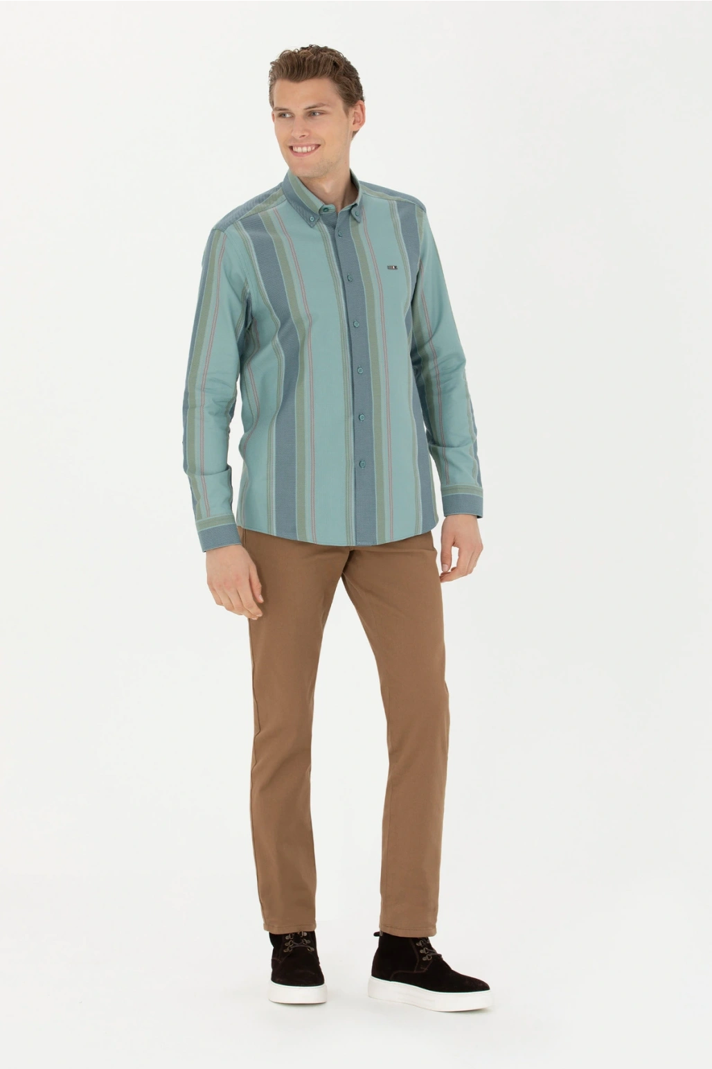 U.S. POLO ERKEK SLİMFİT SPOR CHINOS PANTOLON G081GL078.000.1827454 GIRNO