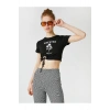 Kısa Kollu Crop Tişört