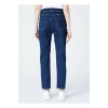 Yüksek Bel Mavi Kadın Denim Pantolon
