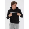 Baskılı Sweatshirt Siyah