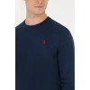 Erkek Lacivert Basic Sweatshirt 50269412-VR033