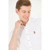 U.S. POLO ERKEK SİLİMFİT SPOR PAMUKLU GÖMLEK G081SZ004.000.1672341 CEDCOLOR