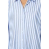 Kadın Mavi Çizgili Gömlek