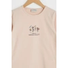 Kız Çocuk Mat Pembe G2J T-Shirt