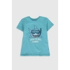 Erkek Bebek Turkuaz Q5U T-Shirt