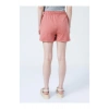 22y0655k1 Lastikli Rahat Kalıp Düz Pembe Kadın Şort
