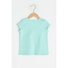 Kız Bebek Açık Suyeşili Fyk T-Shirt