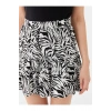 Lcw Casual Beli Lastikli Çiçekli Kadın Şortlu Etek