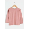 Kız Çocuk Mat Pembe Rfj T-Shirt