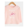 Kız Bebek Pembe Tişört