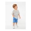 LCW baby Beli Lastikli Erkek Bebek Şort