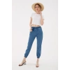 Pamuklu Cepli Normal Bel Jogger Jeans Kot Pantolon 23y0708k1