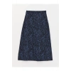 Standart Kalıp Desenli Kadın Etek