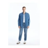 LCW Regular Fit Uzun Kollu Erkek Jean Gömlek