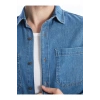 LCW Regular Fit Uzun Kollu Erkek Jean Gömlek