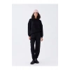 Lw - Bisiklet Yaka Nakışlı Uzun Kollu Oversize Kadın Sweatshirt