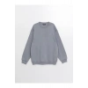 LCW Casual Bisiklet Yaka Uzun Kollu Baskılı Erkek Sweatshirt