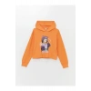 LCW Kids Kapüşonlu Kız Çocuk Sweatshirt