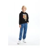 Lcwk Kapüşonlu Erkek Çocuk Sweatshirt