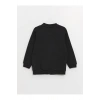 LCW baby Kolej Yaka Uzun Kollu Basic Erkek Bebek Fermuarlı Sweatshirt