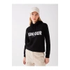Baskılı Uzun Kollu Kadın Hoodie