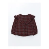 Lcwk Uzun Kollu Kız Bebek Ekose Gömlek