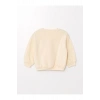 LW - Bisiklet Yaka Baskılı Kız Bebek Sweatshirt