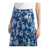 LCW Grace Mavi Beli Lastikli Desenli A Kesim Kadın Etek