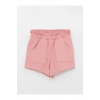 Beli Lastikli Basic Kız Bebek Şort