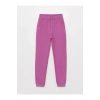 Beli Lastikli Basic Kız Çocuk Jogger Eşofman Altı